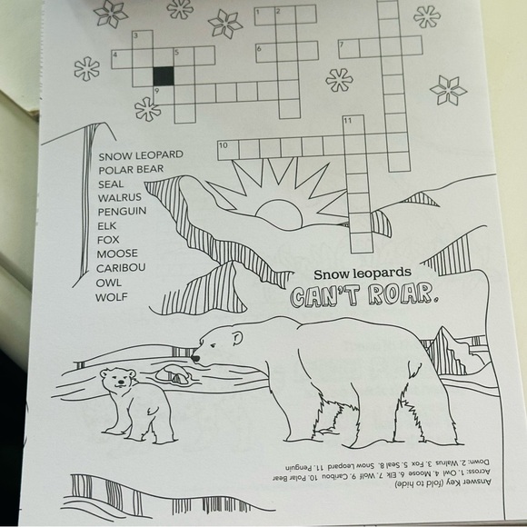 NEW National Geographic Kids Land Animals Activity Pad - Picture 7 of 12